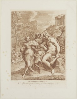 Giuseppi Zocchi, Italian, 1711-1767, after Pietro da Cortona, Italian, 1596-1669, Judgment of