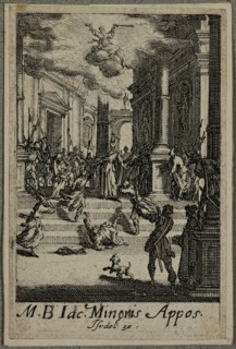 Jacques Callot, French, 1592-1635, Martyre de Saint Jacques le Mineur, between 1630 and 1635,