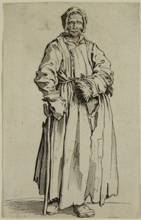Jacques Callot, French, 1592-1635, La borgnesse, early 17th century, etching printed in black ink