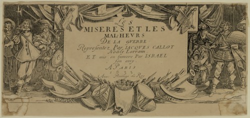 Unknown (French), after Jacques Callot, French, 1592-1635, Les miseres et les malheurs de la
