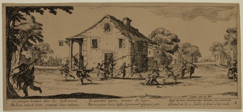 Unknown (French), after Jacques Callot, French, 1592-1635, La maraude, between late 18th and 19th