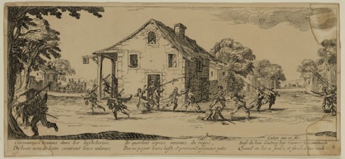 Unknown (French), after Jacques Callot, French, 1592-1635, La maraude, late 18th century and 19th