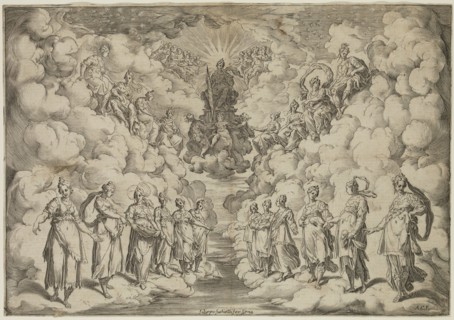 Agostino Carracci, Italian, 1557-1602, after Andrea Boscoli, Italian, after Bernardo Buontalenti,