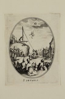Nicolas Cochin, French, 1610-1686, S. Petrvs, between 1610 and 1686, etching printed in black ink