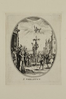 Nicolas Cochin, French, 1610-1686, S. Philippvs, between 1610 and 1686, etching printed in black