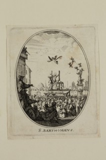 Nicolas Cochin, French, 1610-1686, S. Barthomaevs, between 1610 and 1686, etching printed in black