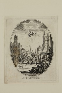Nicolas Cochin, French, 1610-1686, S. I. Minoris, between 1610 and 1686, etching printed in black