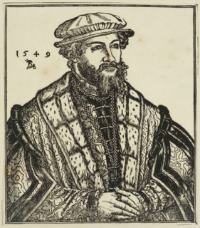 Lucas Cranach the Younger, German, 1515-1586, Dr. Christian Bruck, Called Pontanus, 1549, woodcut
