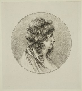 Dominique Vivant Denon, French, 1747-1826, Lady Hamilton, between 1747 and 1826, etching printed in