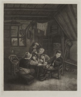 William Baillie, English, 1723-1810, after Adriaen van Ostade, Dutch, 1610-1685, Dutch Interior