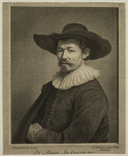 Nicolas Gabriel Dupuis, French, 1698-1771, after Rembrandt Harmensz van Rijn, Dutch, 1606-1669,