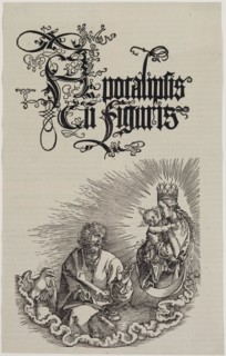 Albrecht Dürer, German, 1471-1528, Virgin Appearing to Saint John, between 1510 and 1511, woodcut