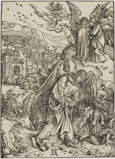 Albrecht Dürer, German, 1471-1528, The Angel with the Key of the Bottomless Pit, between 1496 and