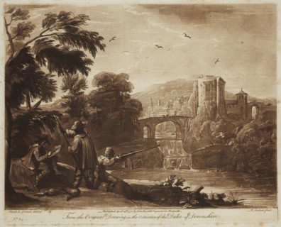 Richard Earlom, English, 1743 - 1822, after Claude Gellée, French, 1600-1682, Sportsman, ca. 1774,