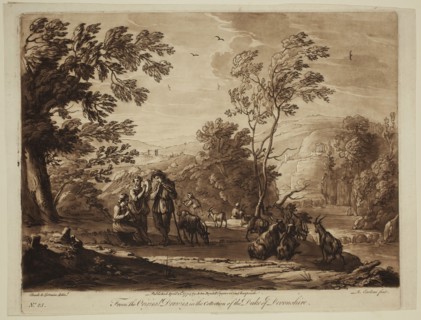 Richard Earlom, English, 1743 - 1822, after Claude Gellée, French, 1600-1682, Pastoral Musicians,