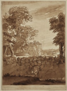 Richard Earlom, English, 1743 - 1822, after Claude Gellée, French, 1600-1682, Peasants Driving