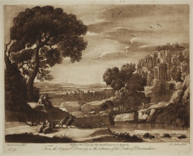 Richard Earlom, English, 1743 - 1822, after Claude Gellée, French, 1600-1682, Shepherd Playing on a