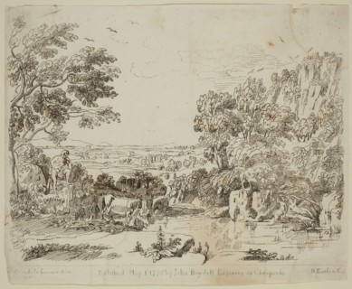 Richard Earlom, English, 1743 - 1822, after Claude Gellée, French, 1600-1682, Argus and Io, ca.