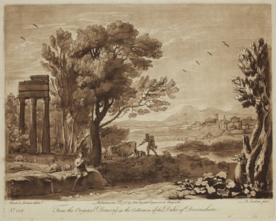 Richard Earlom, English, 1743 - 1822, after Claude Gellée, French, 1600-1682, Mercury and Battus,