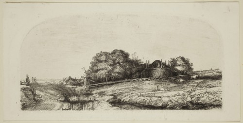 William Baillie, English, 1723-1810, after Rembrandt Harmensz van Rijn, Dutch, 1606-1669, Landscape