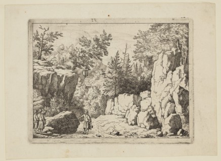 Allart van Everdingen, Dutch, 1621-1675, Inscription, between 1621 and 1675, etching and drypoint