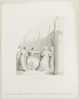 Giuseppe Ferretti, Italian, after Fra Angelico, Italian, ca. 1400-1455, Saint Stephen Conducted to
