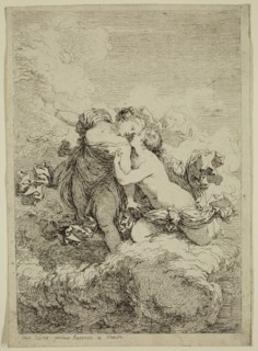 Jean Honoré Fragonard, French, 1732-1806, after Pietro Liberi, Italian, 1614-1687, Deux femmes sur