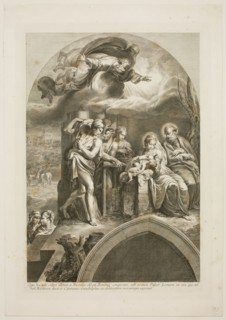 Gaetano Gandolfi, Italian, 1734-1802, after Niccolò dell' Abbate, Italian, 1512-1571, Adoration of