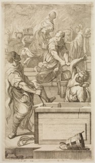 Giacomo Maria Giovannini, Italian, 1667-1717, after Lodovico Carracci, Italian, 1555-1619, Saint