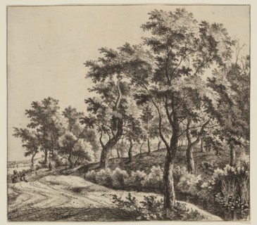 Jan Hackaert, Dutch, 1628 - after 1685, The Small River, ca. 1653, etching printed in black ink on