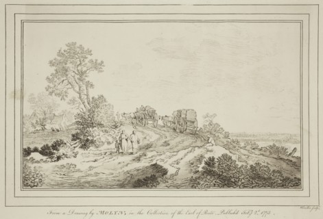 William Baillie, English, 1723-1810, after Pieter Molyn the Elder, Dutch, 1595-1661, Landscape with
