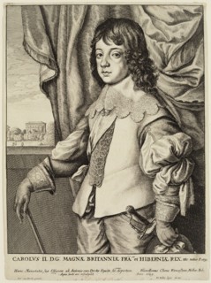 Wenceslaus Hollar, German, 1607-1677, after Anton van Dyck, Flemish, 1599-1641, Charles II of