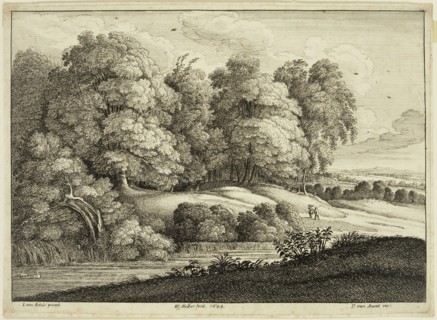 Wenceslaus Hollar, German, 1607-1677, after Jacobus van Artois, Flemish, 1613-1686, Der Mann und