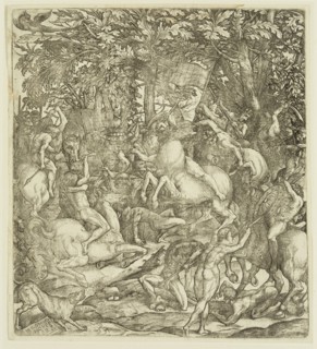Hieronymus Hopfer, German, active ca. 1520-1530, after Domenico Campagnola, Italian, 1500-1564,