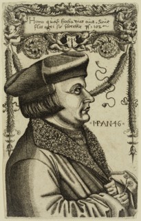 after Hieronymus Hopfer, German, active ca. 1520-1530, Portrait of a Clergyman, 16th century,