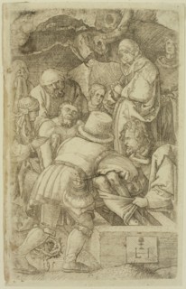 Lambert Hopfer, German, after Albrecht Dürer, German, 1471-1528, Entombment of Christ, 16th