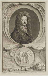 Jacob Houbraken, Dutch, 1698-1780, after Godfrey Kneller, English, 1646-1723, Lord Somers