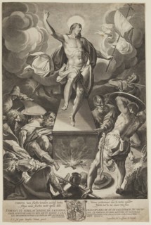Lucas Kilian, German, 1579-1637, after Josef Heintz, German, 1564-1609, Resurrection of Christ,