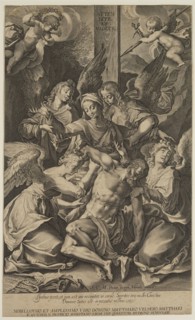 Lucas Kilian, German, 1579-1637, after Josef Heintz, German, 1564-1609, Descent from the Cross,