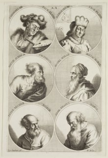 Philipp Kilian, German, 1628-1693, after Joachim von Sandrart I, German, 1606-1688, Portraits of