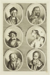 Philipp Kilian, German, 1628-1693, after Joachim von Sandrart I, German, 1606-1688, Portraits of