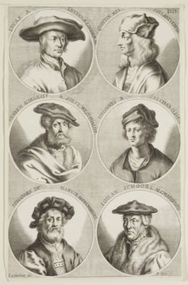 Philipp Kilian, German, 1628-1693, after Joachim von Sandrart I, German, 1606-1688, Portraits of