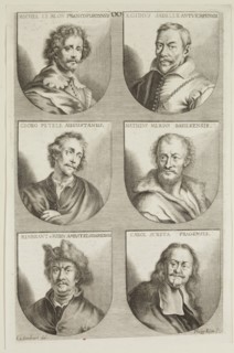 Philipp Kilian, German, 1628-1693, after Joachim von Sandrart I, German, 1606-1688, Portraits of