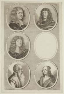 Philipp Kilian, German, 1628-1693, after Joachim von Sandrart I, German, 1606-1688, Portraits of