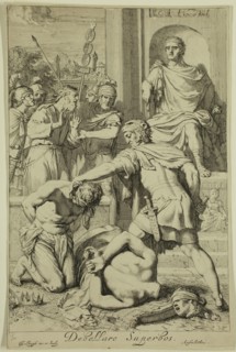 Gerard de Lairesse, Flemish, 1641-1711, The Proud Vanquished, between late 17th and early 18th
