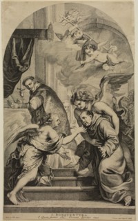 Pieter de Bailliu, Flemish, 1613-1660, after Anton van Dyck, Flemish, 1599-1641, Saint Bonaventura,