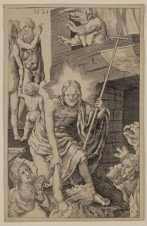 Unknown (Dutch), after Lucas van Leyden, Netherlandish, 1494-1533, Christ in Limbo, between 1521