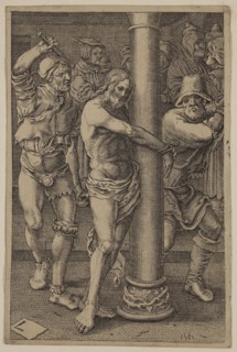 Unknown (Dutch), after Lucas van Leyden, Netherlandish, 1494-1533, The Flagellation, between 1521