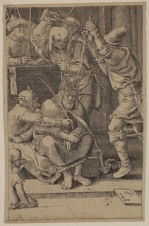 Unknown (Dutch), after Lucas van Leyden, Netherlandish, 1494-1533, Christ Crowned with Thorns,