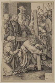Unknown (Dutch), after Lucas van Leyden, Netherlandish, 1494-1533, The Bearing of the Cross,